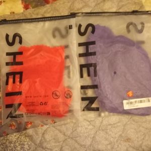 Plus Floral Lace Pearl Decor Crotchless Shortie